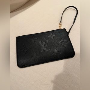LV Black Empreinte pochette